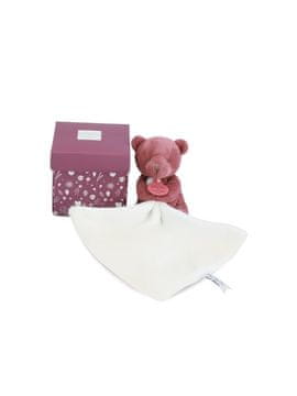 Doudou Moj mali medvedek 10 cm bordo