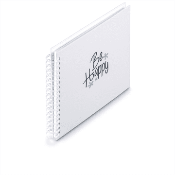 Hama klasični spiralni album Good Things HAPPY 28x24 cm, 50 strani