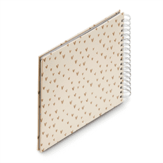 Hama album classic spirala LOVELY 28x24 cm, 50 strani, bež