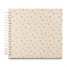 Hama album classic spirala LOVELY 28x24 cm, 50 strani, bež