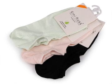 Ženske bambusove nogavice Emi Ross - (velikost 35-38) mešanica naključnih barv (3 pari)