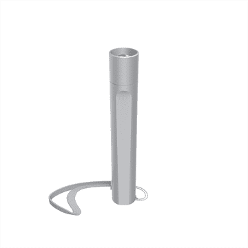 Hama FL120, LED svetilka, aluminij, 120 lm / 50 m, 3 načini osvetlitve, trak za roko, vključno z baterijami