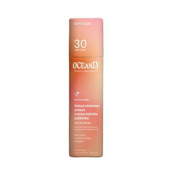 Attitude Vlažilna krema z odtenki bleščic SPF 30 (tonirana krema z odtenki bleščic) 30 g