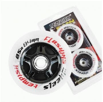 Kolesa Tempish FLASHING 84x24mm 85A 2pcs bela