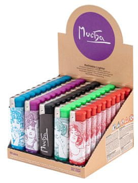 Vžigalnik Alfons Mucha, sveža kolekcija