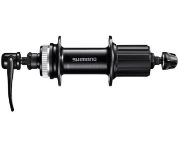 Shimano Pesto FH-QC300-HM zadaj 36d 8/9/10/11r črno originalno pakiranje