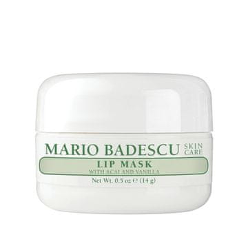 Mario Badescu Nočna maska za ustnice (maska za ustnice z acaijem in vanilijo) 14 ml