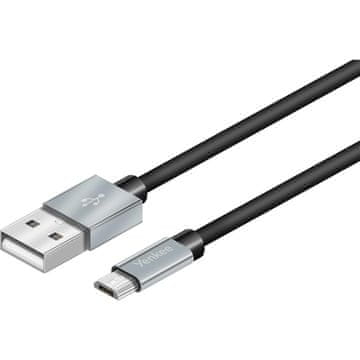 Yenkee YCU 222 BSR Kabel USB / mikro 2 m