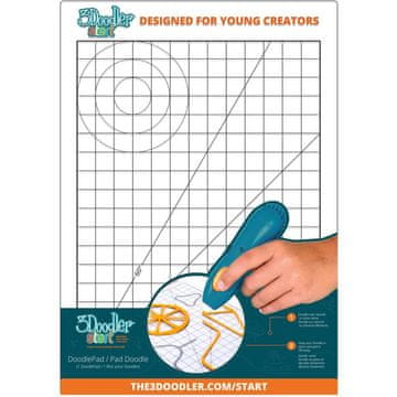 3DOODLER 3DS-DOODPAD(FES) Predloga 3D peresa