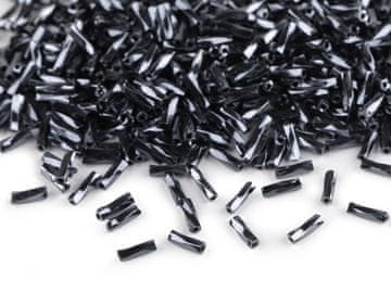 Rokailove zvite palice 6 mm - M-129T antracit (450 g)