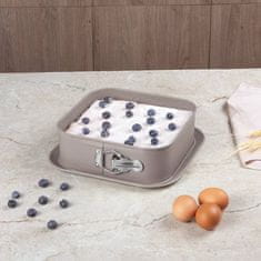 Pekač za torte s titanovo površino 28x28 cm Taupe Collection BH-8667