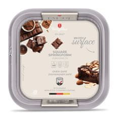 Pekač za torte s titanovo površino 28x28 cm Taupe Collection BH-8667