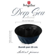 Berlingerhaus Deep sea Collection BH-8705 25 cm pekač za pecivo s titanovo prevleko
