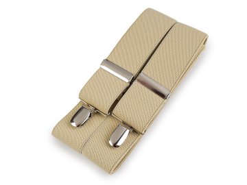 Podvezice širine 3,5 cm dolžine 120 cm - bež svetlo