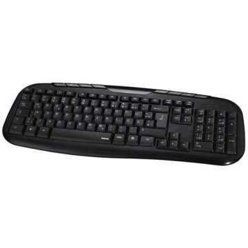 Tipkovnica Hama Cellino črna, CZ in SK postavitev, vodoodporna