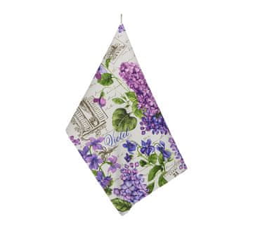Kuhinjska brisača 1 kos - 50x70 cm - Lilac