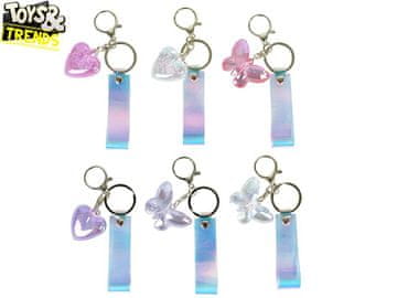 Obesek za ključe z motivom srca/motilčka Toys&Trends