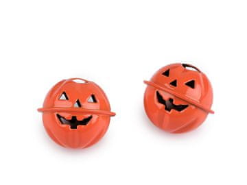 Buča za noč čarovnic Ø24 mm - oranžna (2 kosa)