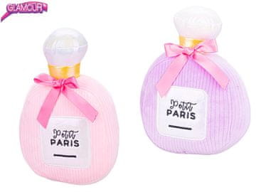Glamour steklenička za parfum 24 cm - mešanica barv (roza, vijolična)