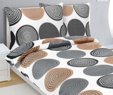 Vključeno posteljnino MIKROFLANEL - 140x200, 70x90 cm - Mandala