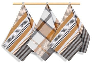 Kuhinjske brisače - komplet 3 - 50x70 cm - Črta