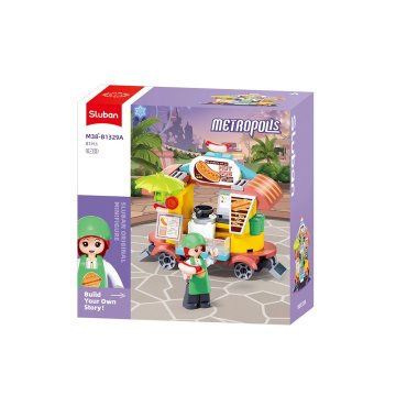 Sluban Metropolis M38-B1329A Avto s hot dogom