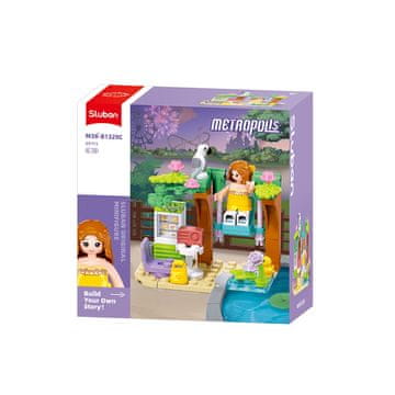 Sluban Metropolis M38-B1329C Gugalnica na vrtu