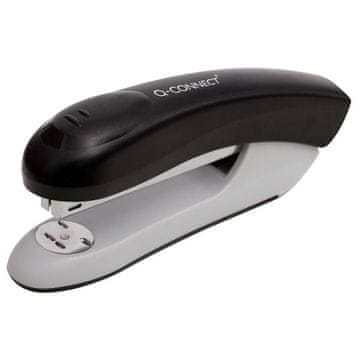 Q-Connect Stapler, 20 listov, plastičen, črn