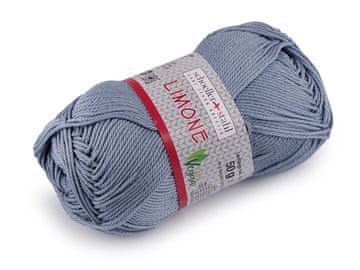 Pletena preja Limone 50 g - (219) modra fina