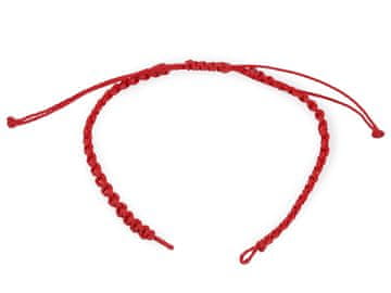 Polizdelki za zapestnico shamballa - rdeča (10 kosov)