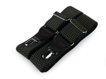 Širina naramnice 4 cm dolžina 120 cm - temno zelena