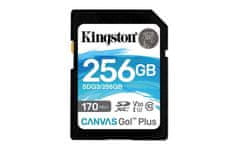 KINGSTON 256 GB SDXC Canvas Go Plus Gen4 200 MB/s C10 UHS-I U3 V30