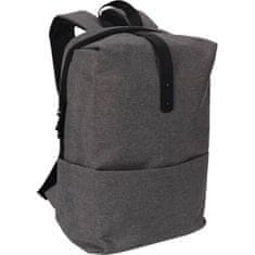 ProWorld Šolski nahrbtnik z vtičnico USB-C, 15 l, svetlo siva barva