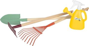 Small foot majhna noga Set vrtnega orodja s čajnikom Tiny Garden