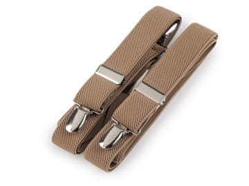 Podvezice širine 2,5 cm dolžine 125 cm - bež