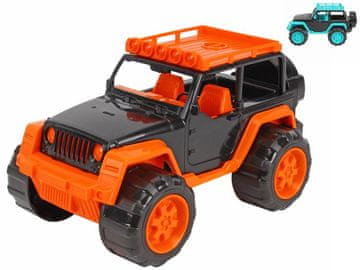 Avto SUV 28 cm - mešanica barv (modra, oranžna)