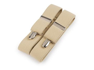 Podvezice širine 3,5 cm dolžine 125 cm - bež svetlo