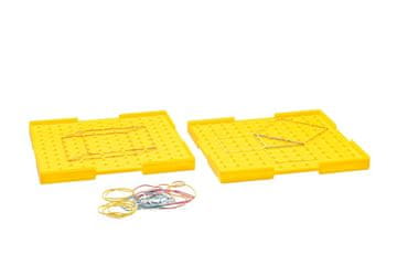 Wissner Geometrijska plošča obojestranska rumena velika