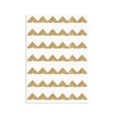 Samolepilni vogali za albume - kraft, rjavi, 2x 42 kosov