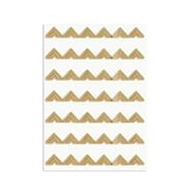 Samolepilni vogali za albume - kraft, rjavi, 2x 42 kosov