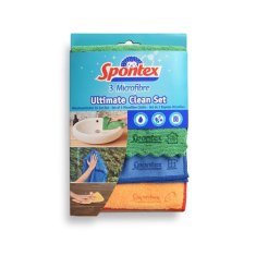 Spontex Ultimate Microcell - 30 x 30 cm, 3 kosi
