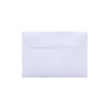 Okrasne kuverte Mika - C6, 120 g/m2, bele z bleščicami