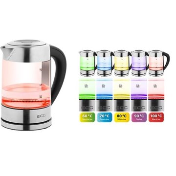 Električni kuhalnik ECG RK 1777 Brezbarvni, 1,7 l