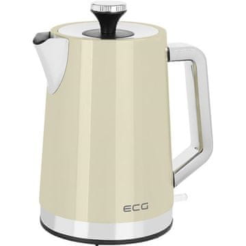 ECG Električni kuhalnik ST 1766 Vintage bež
