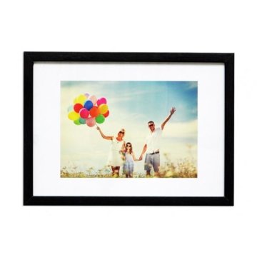 Q-Connect Okvir za fotografije A4, plastika, črn