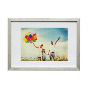 Q-Connect Okvir za fotografije, A4, plastika, srebrn