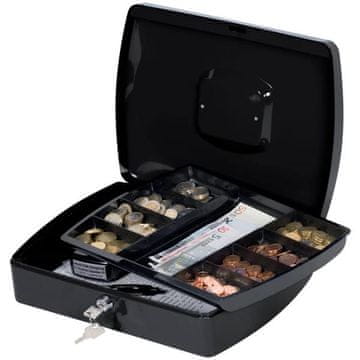 Q-Connect ročna blagajna s škatlo za kovance - 33 x 9