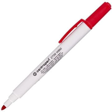 Marker za bele table Centropen 2709, rdeč