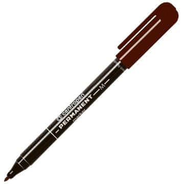 Permanentni marker Centropen 2846, rjav