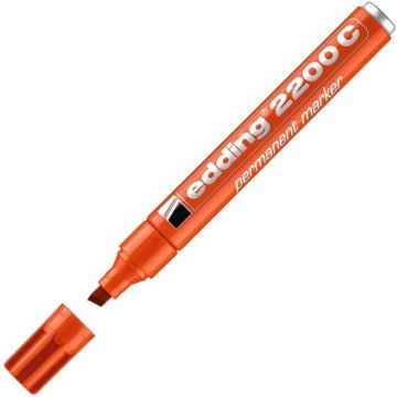 Edding Permanentni marker 2200, oranžna barva